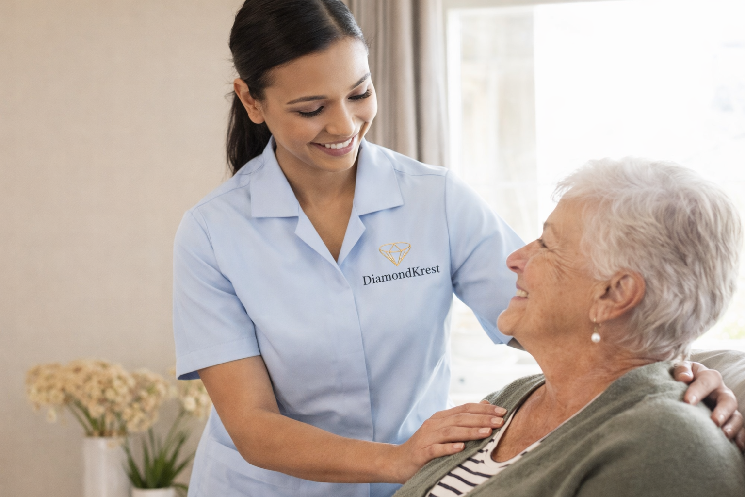 nurse with elderly 1 diamondkrest